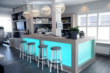 The new renovated bar / lounge